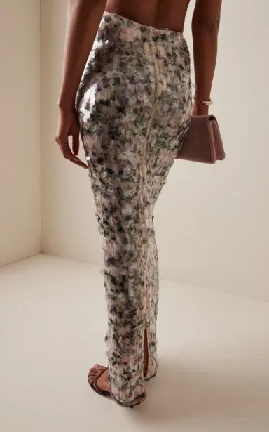Paris Georgia Mermaid Sequined Maxi Skirt | Thumbnail 4 Paris Georgia Mermaid Sequined Maxi Skirt | Thumbnail 4