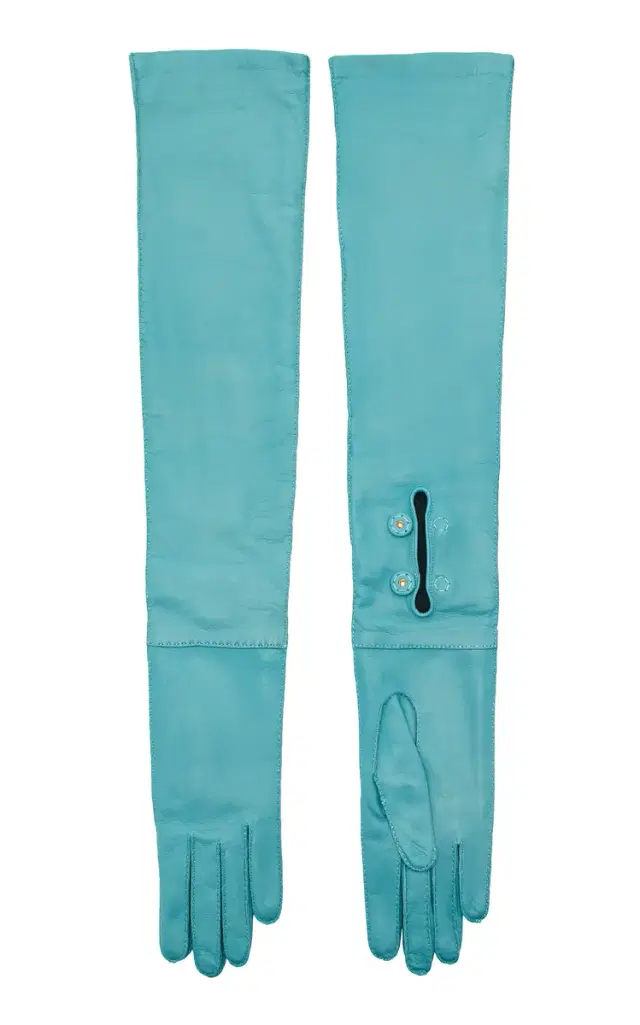 Prada Long Leather Gloves