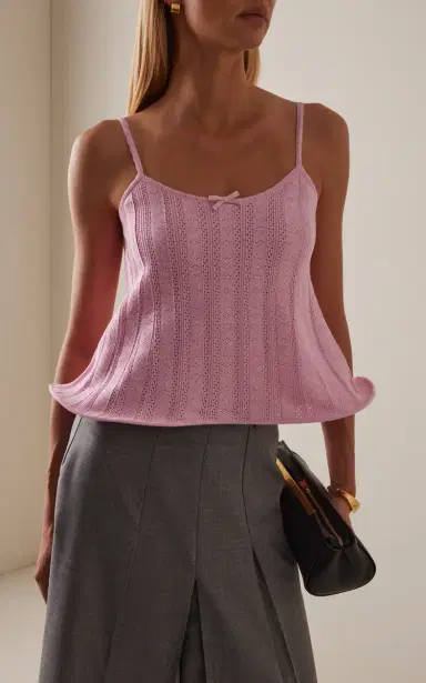 Marie Adam-Leenaerdt Petit Cerceau Cotton-Wool Top | Thumbnail 2