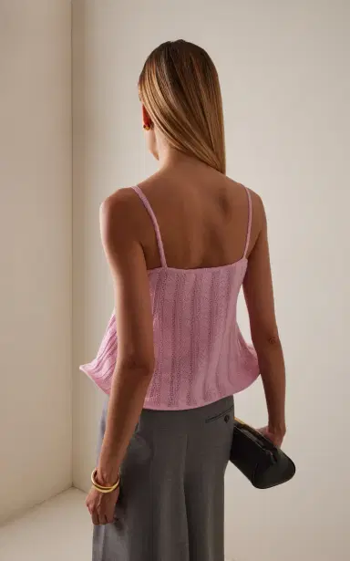 Marie Adam-Leenaerdt Petit Cerceau Cotton-Wool Top | Thumbnail 4