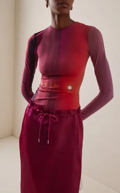 Marie Adam-Leenaerdt Sunset Spandex Top | Thumbnail 3 Marie Adam-Leenaerdt Sunset Spandex Top | Thumbnail 3