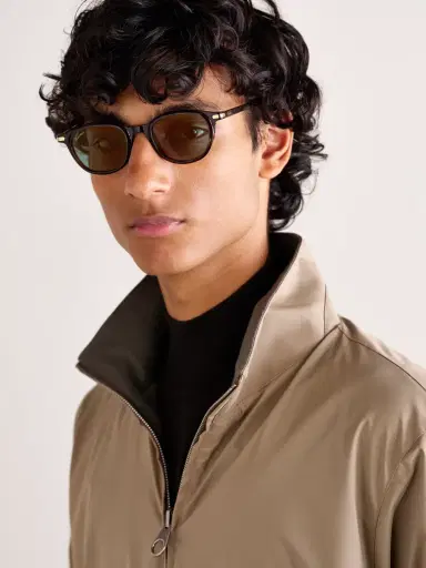 Cartier Eyewear Round-Frame Tortoiseshell Acetate Sunglasses - Men | Thumbnail 2 Cartier Eyewear Round-Frame Tortoiseshell Acetate Sunglasses - Men | Thumbnail 2