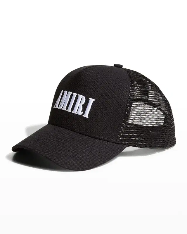 Amiri Men 's Core Logo Trucker Hat