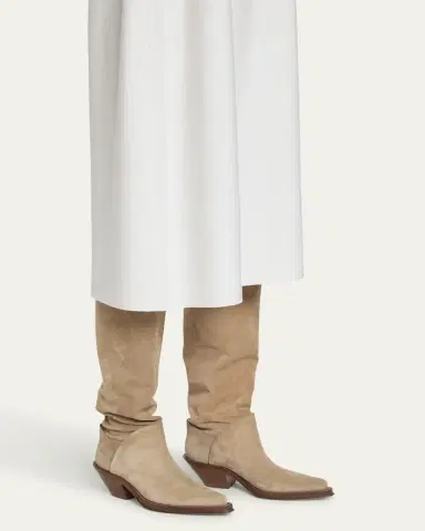 Gabriela Hearst Camero Suede Knee Boots | Thumbnail 2