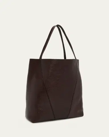 Chloé Spin Grained Leather Tote Bag | Thumbnail 3 Chloé Spin Grained Leather Tote Bag | Thumbnail 3
