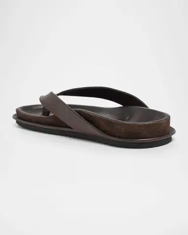 Jacquemus Men's Les Tatanes Leather Thong Sandals | Thumbnail 8 Jacquemus Men's Les Tatanes Leather Thong Sandals | Thumbnail 8