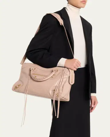 Balenciaga Le City Medium Leather Top-Handle Bag | Thumbnail 2 Balenciaga Le City Medium Leather Top-Handle Bag | Thumbnail 2