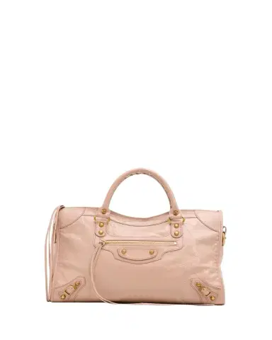 Balenciaga Le City Medium Leather Top-Handle Bag | Thumbnail 1 Balenciaga Le City Medium Leather Top-Handle Bag | Thumbnail 1
