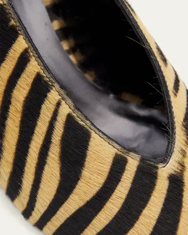 Le Monde Béryl 40mm Babouche Zebra-Printed Calf Hair Pumps | Thumbnail 5 Le Monde Béryl 40mm Babouche Zebra-Printed Calf Hair Pumps | Thumbnail 5