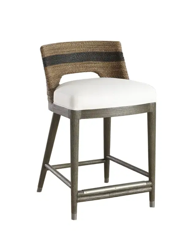 Palecek Fritz Rope Counter Stool