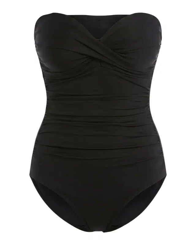 Madrid Ruched Sweetheart One-Piece Swimsuit