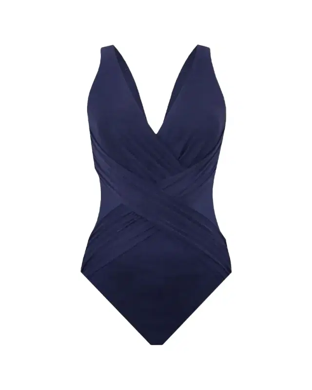 Miraclesuit Illusionist Crossover One-Piece Swimsuit