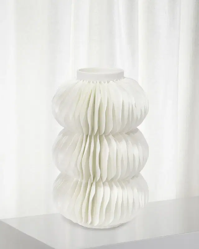 Palecek Antilles Tall Porcelain Vase