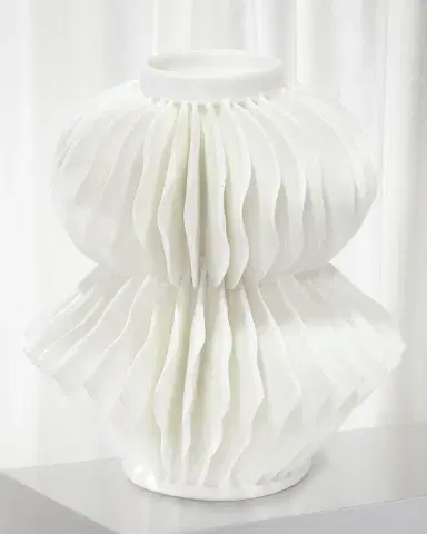 Palecek Antilles Small Porcelain Vase | Thumbnail 1