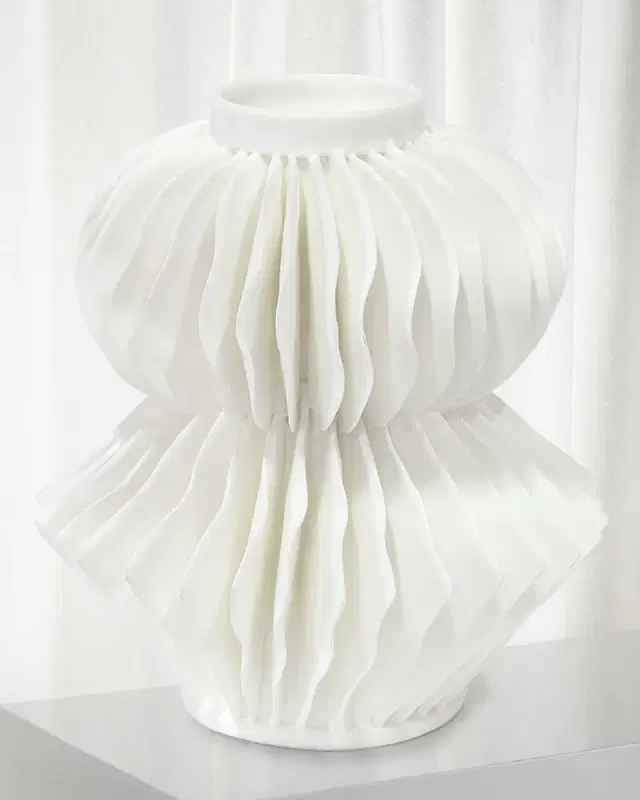 Palecek Antilles Small Porcelain Vase
