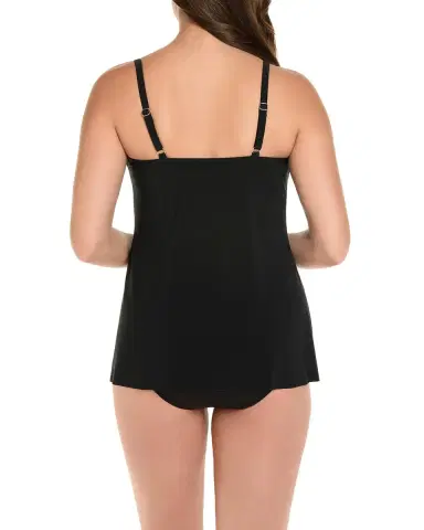 Miraclesuit Marina Solid Tankini Top | Thumbnail 2