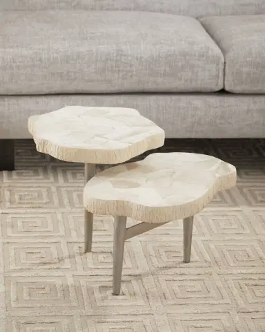 Palecek Fossilized Clam 2-Level Accent Table | Thumbnail 1 Palecek Fossilized Clam 2-Level Accent Table | Thumbnail 1