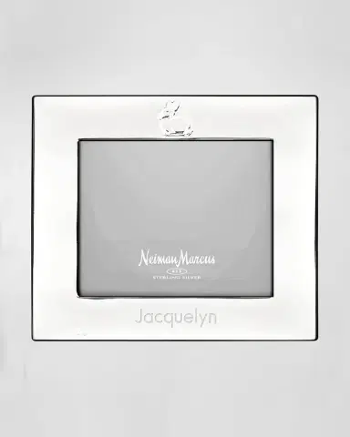 Cunill America Personalized Bunny Sterling Silver Frame | Thumbnail 2 Cunill America Personalized Bunny Sterling Silver Frame | Thumbnail 2