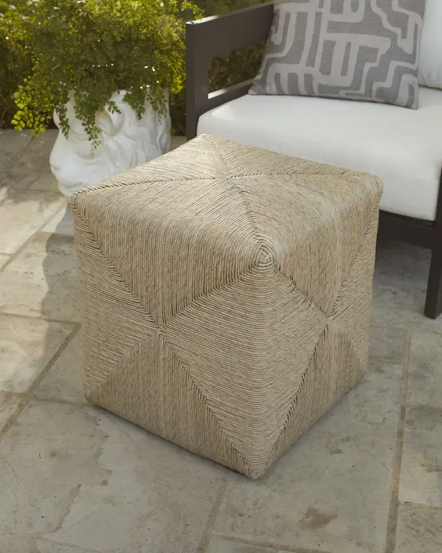 Palecek Weston Outdoor Hassock