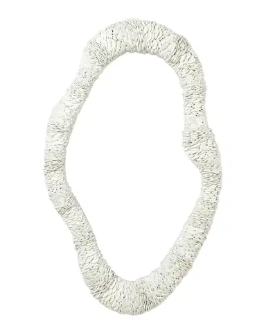 Palecek Reese Oval Mirror, Large | Thumbnail 1 Palecek Reese Oval Mirror, Large | Thumbnail 1