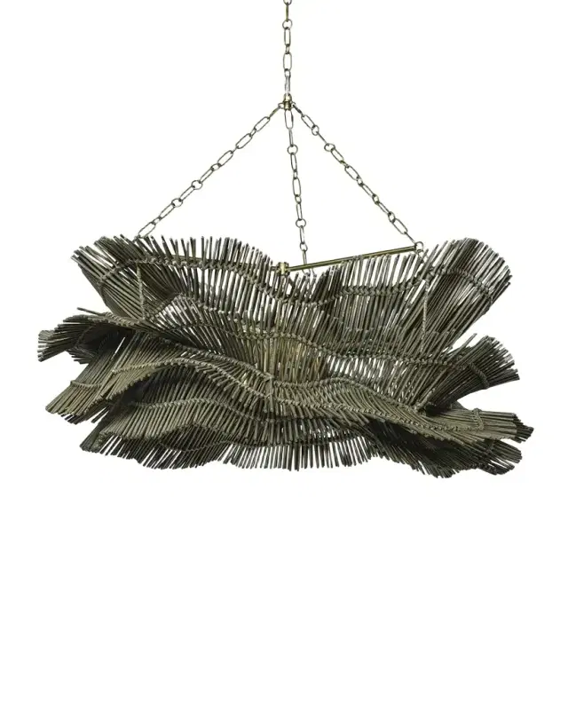 Palecek Miramar 4-Light Chandelier - 47"