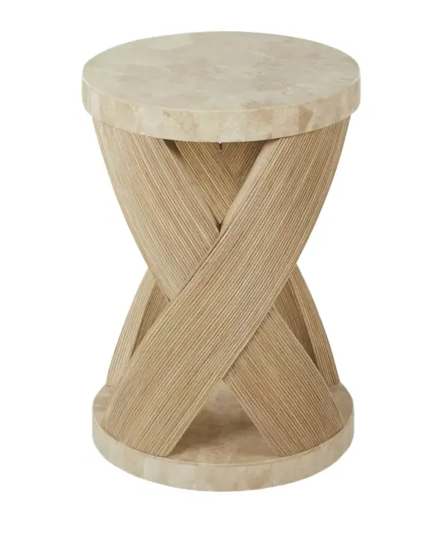 Palecek Blair Rattan Side Table