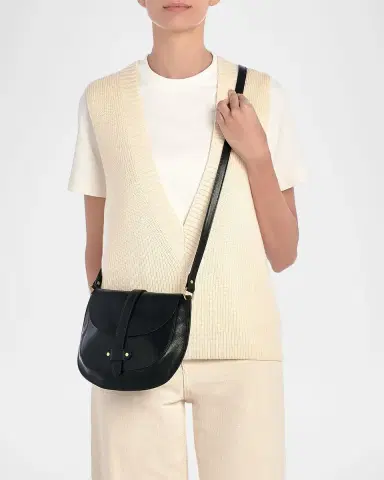 Il Bisonte Archivio Leather Saddle Crossbody Bag | Thumbnail 2