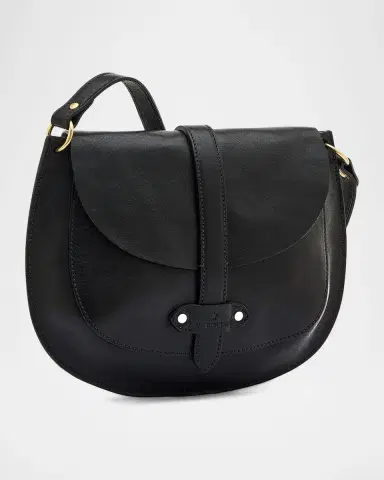 Il Bisonte Archivio Leather Saddle Crossbody Bag | Thumbnail 3