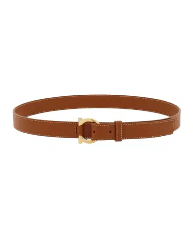 Ferragamo Donna Leather Gancini Belt | Thumbnail 1