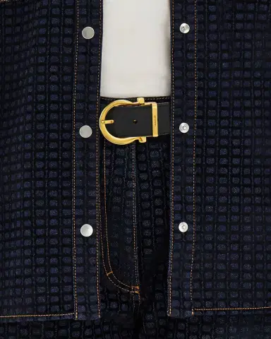 Ferragamo Donna Reversible Leather Belt | Thumbnail 2