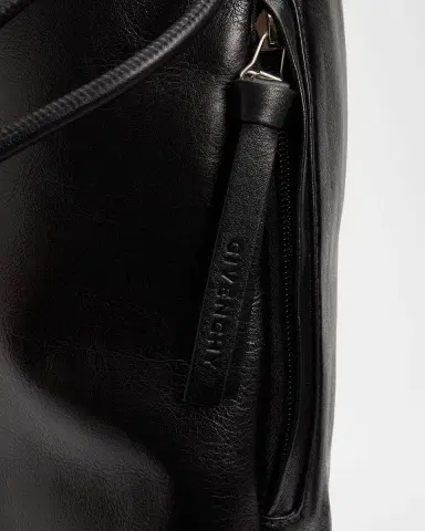 Givenchy Men's Leather Drawstring Backpack | Thumbnail 5 Givenchy Men's Leather Drawstring Backpack | Thumbnail 5