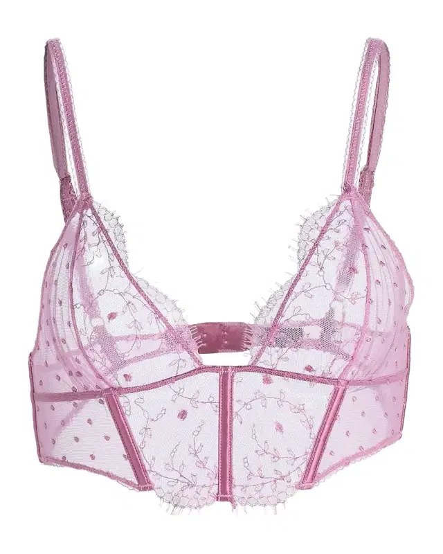 Merci Beaucoup Lace Longline Bra