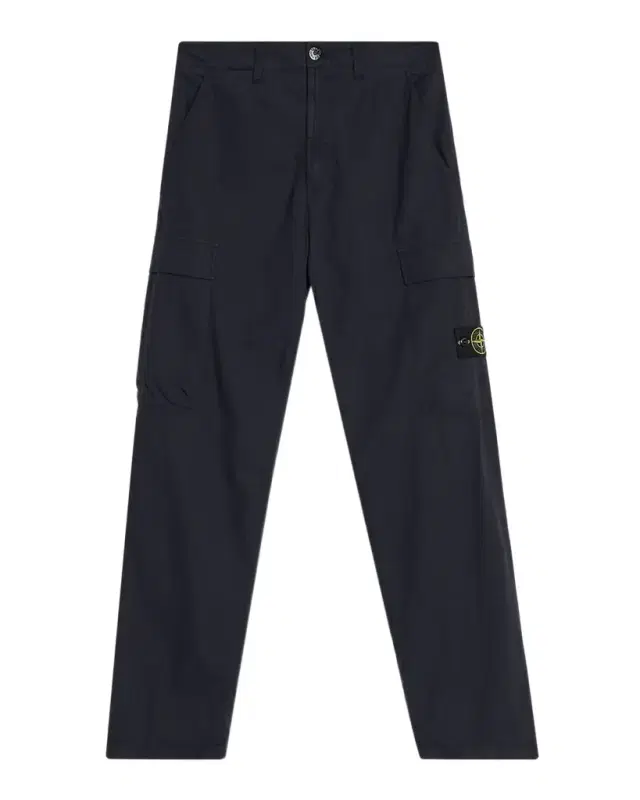 Men 's Cotton Straight-Leg Cargo Trousers