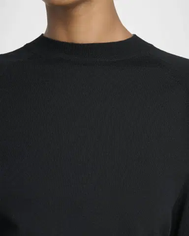 Dries Van Noten Tuan Short-Sleeve Wool Crewneck Sweater | Thumbnail 4