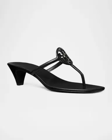 Tory Burch 50mm Miller Leather Sandals | Thumbnail 2 Tory Burch 50mm Miller Leather Sandals | Thumbnail 2