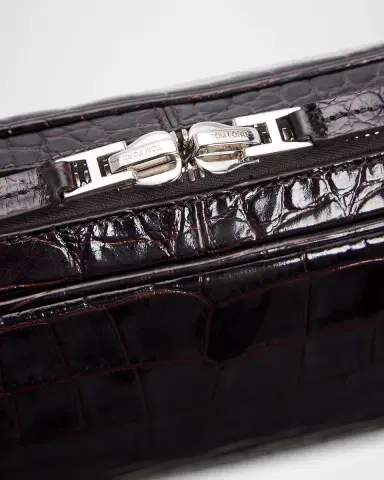 Tom Ford Men's Croc-Effect Zip Pouch | Thumbnail 5 Tom Ford Men's Croc-Effect Zip Pouch | Thumbnail 5