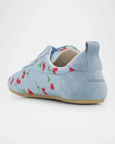 Jil Sander Etage Floral-Printed Low-Top Sneakers | Thumbnail 4 Jil Sander Etage Floral-Printed Low-Top Sneakers | Thumbnail 4