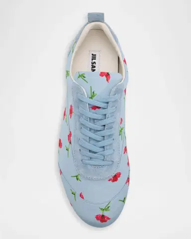 Jil Sander Etage Floral-Printed Low-Top Sneakers | Thumbnail 6 Jil Sander Etage Floral-Printed Low-Top Sneakers | Thumbnail 6