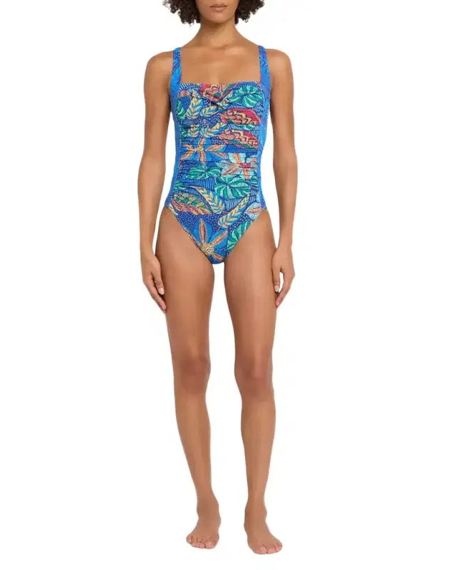 Twist Ruched One-Piece Swimsuit