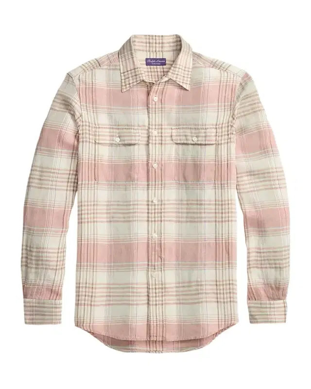 Plaid Linen Shirt