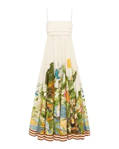 ALÉMAIS Toucan Tango Midi Dress | Thumbnail 1 ALÉMAIS Toucan Tango Midi Dress | Thumbnail 1