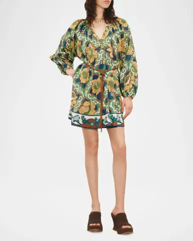 ALÉMAIS Liana Belted Mini Dress | Thumbnail 2 ALÉMAIS Liana Belted Mini Dress | Thumbnail 2