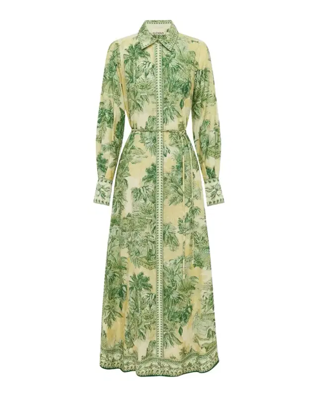 Sara Maxi Shirtdress