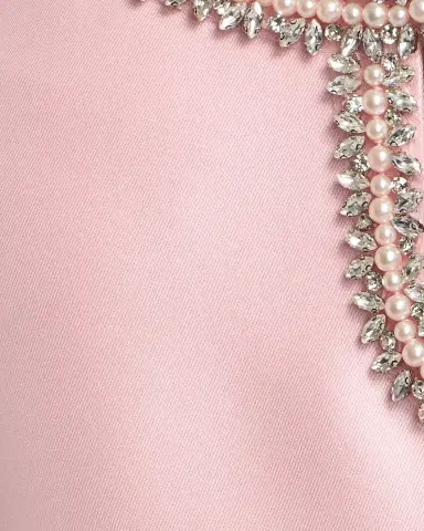 BADGLEY MISCHKA Beaded Scoop Neck Mini Shift Dress | Thumbnail 6 BADGLEY MISCHKA Beaded Scoop Neck Mini Shift Dress | Thumbnail 6