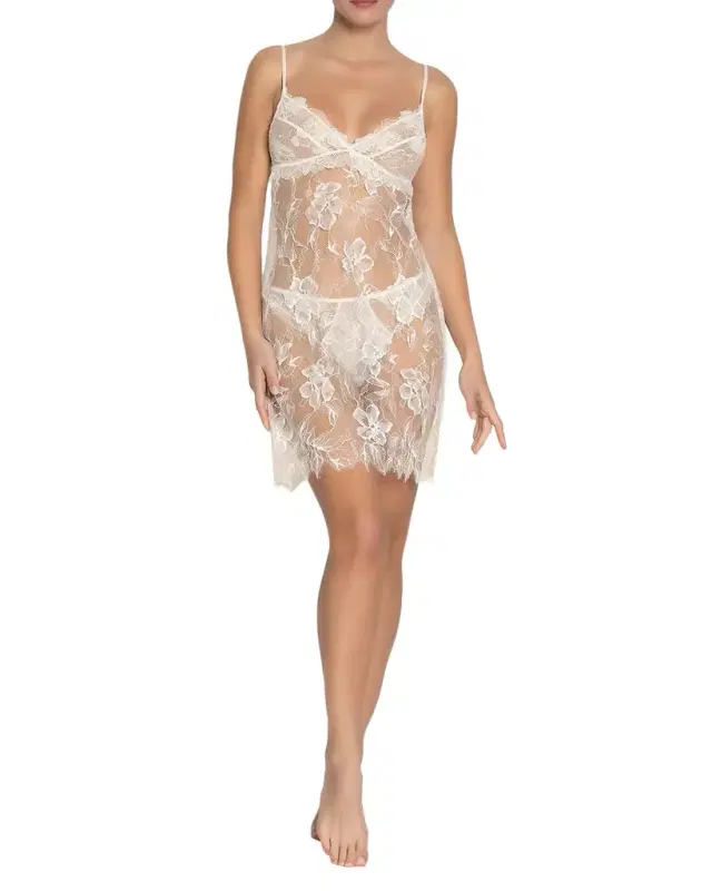 Sublime Organza Scalloped Lace Nightie