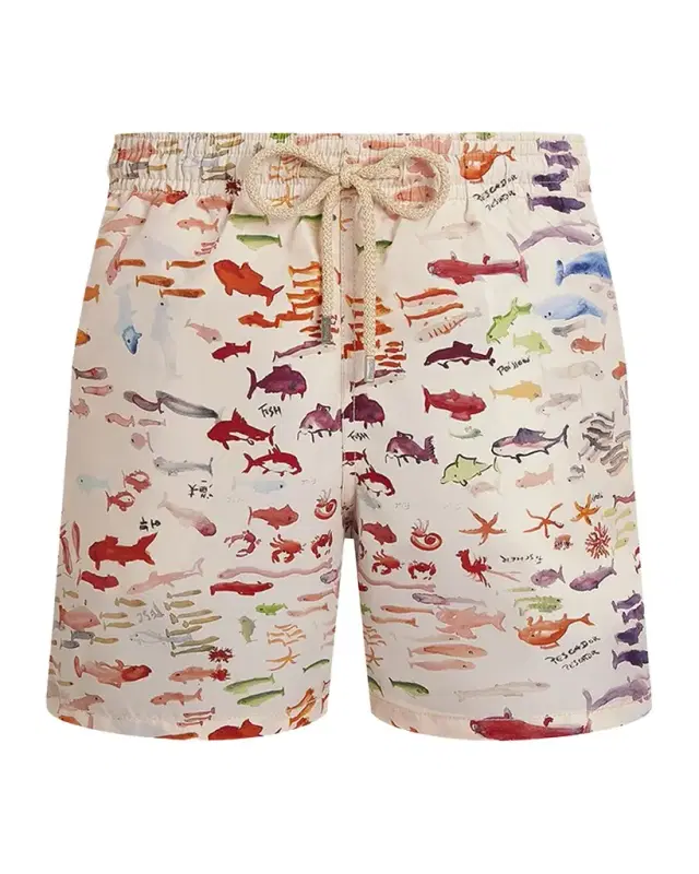 x Fabrice Hyber Men's Pescador Swim Shorts