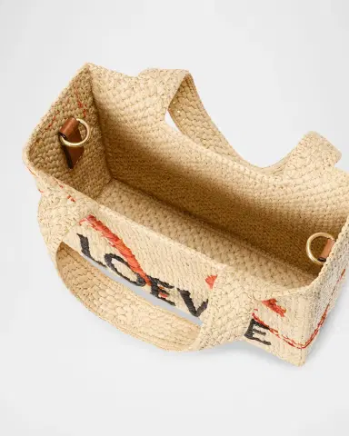 Loewe x Paula's Ibiza Shrimp-Embroidered Raffia Tote Bag | Thumbnail 6 Loewe x Paula's Ibiza Shrimp-Embroidered Raffia Tote Bag | Thumbnail 6