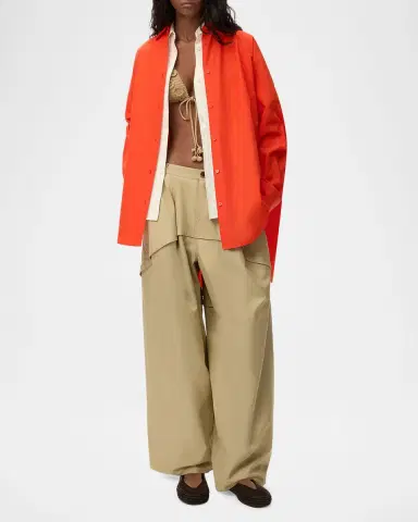 LOEWE x Paula's Ibiza Oversized Button-Down Shirt | Thumbnail 2