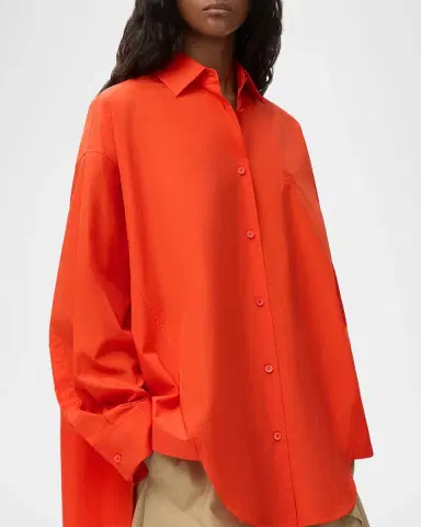 LOEWE x Paula's Ibiza Oversized Button-Down Shirt | Thumbnail 4