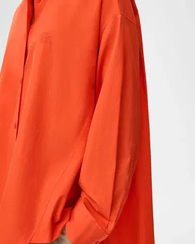 LOEWE x Paula's Ibiza Oversized Button-Down Shirt | Thumbnail 5